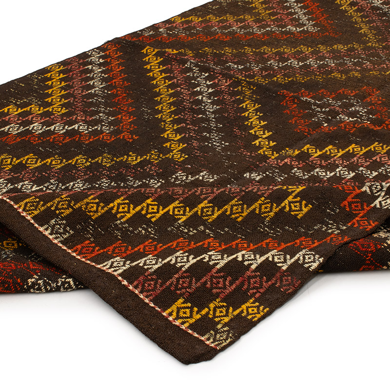 Vintage Anatolian Jijim Rug - K0091692