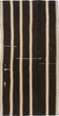 Vintage Anatolian Kilim Rug - 4' 2" x 8' 2" (50" x 98")