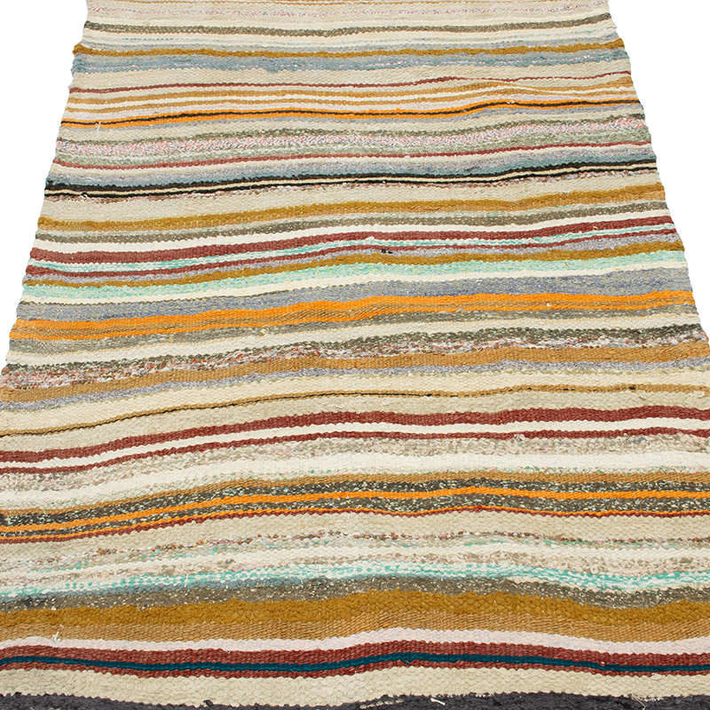 Vintage Turkish Pala Kilim (Chaput) - 2' 10" x 10' 3" (34" x 123") - K0091698