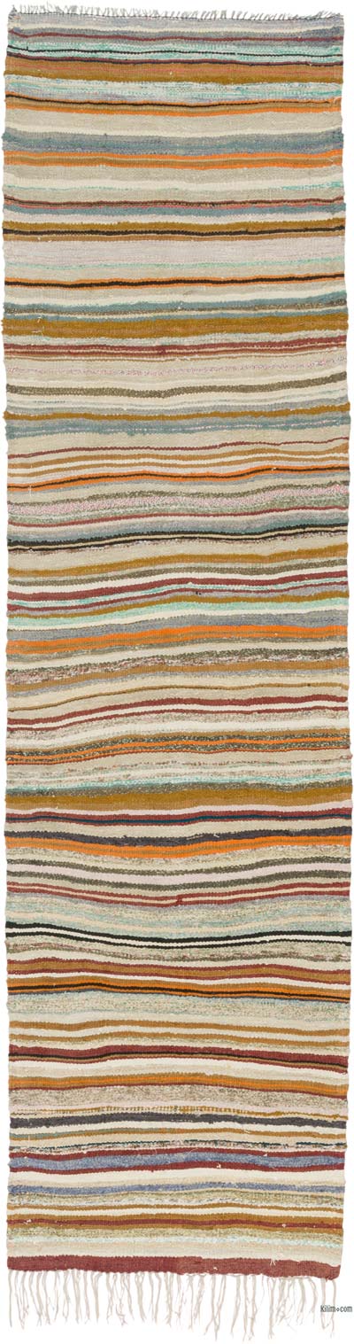 Vintage Turkish Pala Kilim (Chaput) - 2' 10" x 10' 3" (34" x 123")
