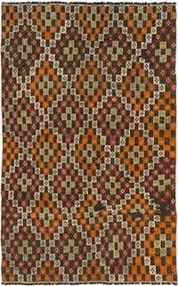 Vintage Anatolian Jijim Rug