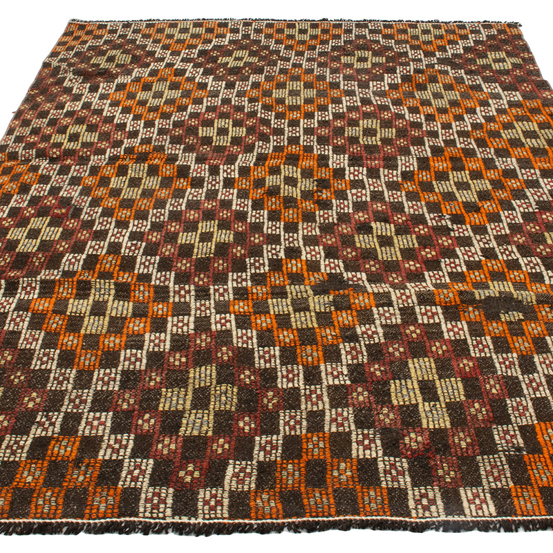 Vintage Anatolian Jijim Rug - K0091699