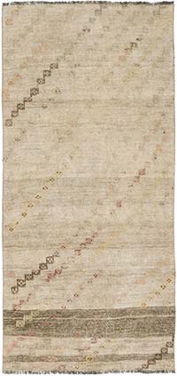 Vintage Anatolian Jijim Rug
