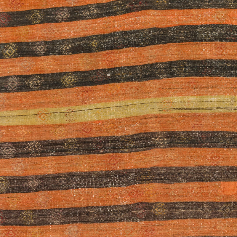 Vintage Anatolian Kilim Rug - 3' 3" x 8'  (39" x 96") - K0091708