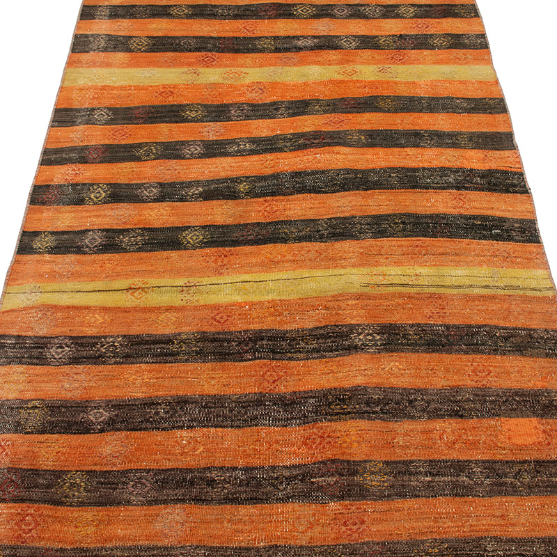 Vintage Anatolian Kilim Rug - 3' 3" x 8'  (39" x 96") - K0091708
