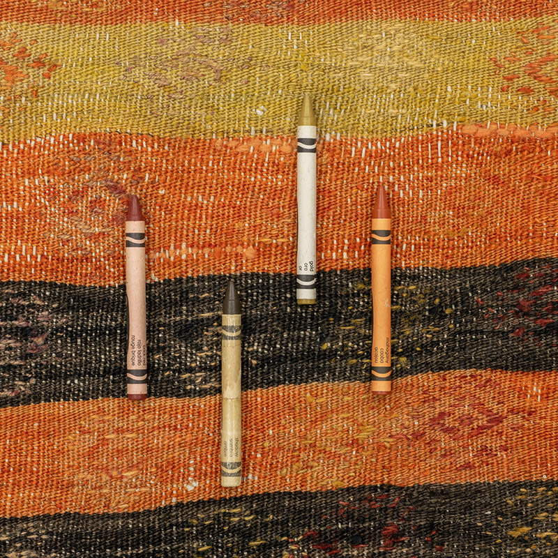 Vintage Anatolian Kilim Rug - 3' 3" x 8'  (39" x 96") - K0091708