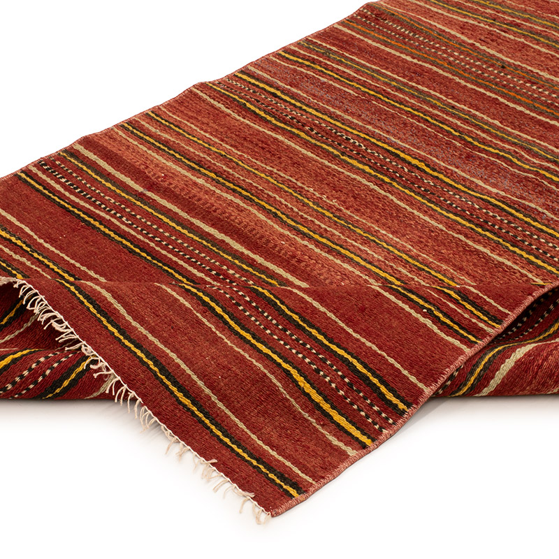 Vintage Anatolian Kilim Rug - 3' 1" x 8' 4" (37" x 100") - K0091709