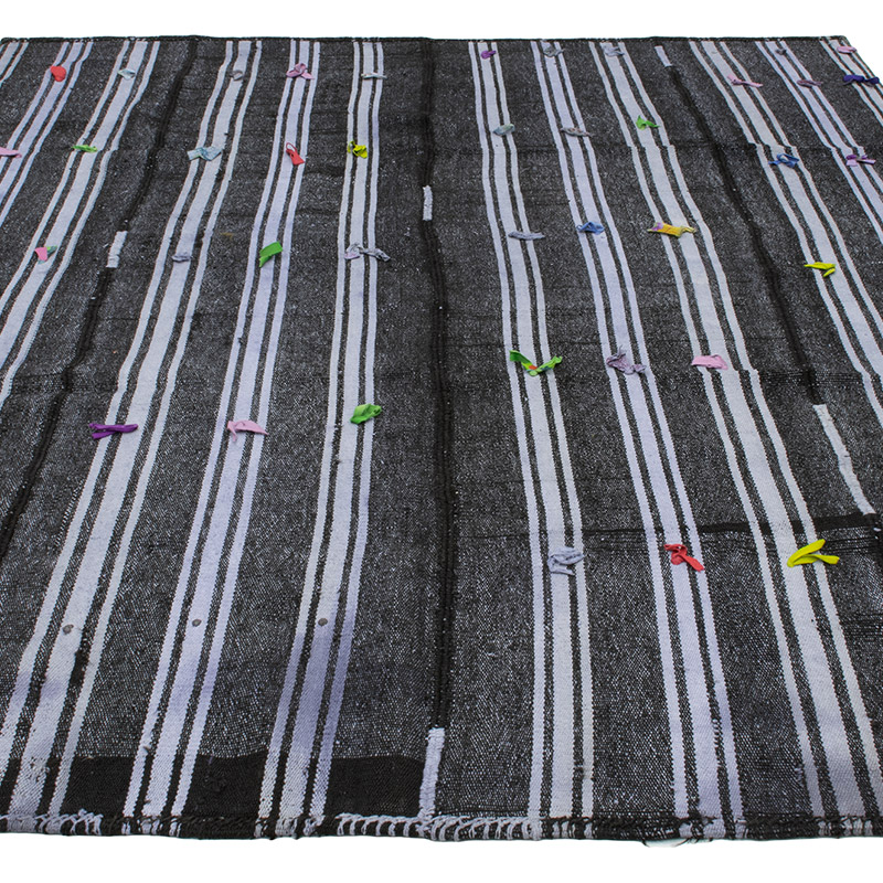 Vintage Anatolian Kilim Rug - 5' 8" x 7' 5" (68" x 89") - K0091711