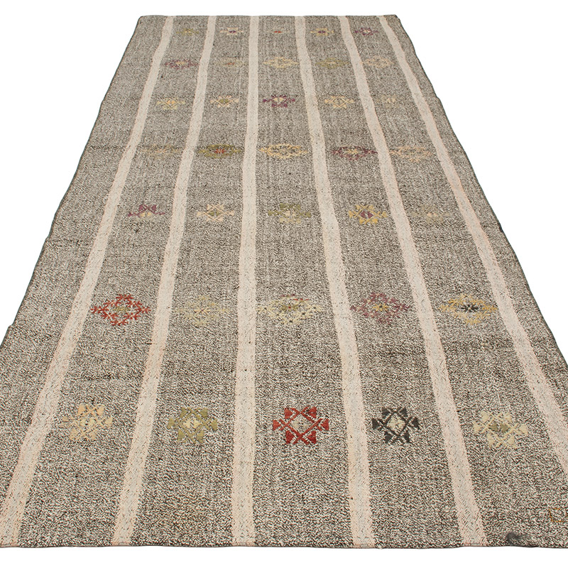 Vintage Anadolu Kilim Yolluk - 115 cm x 290 cm - K0091715