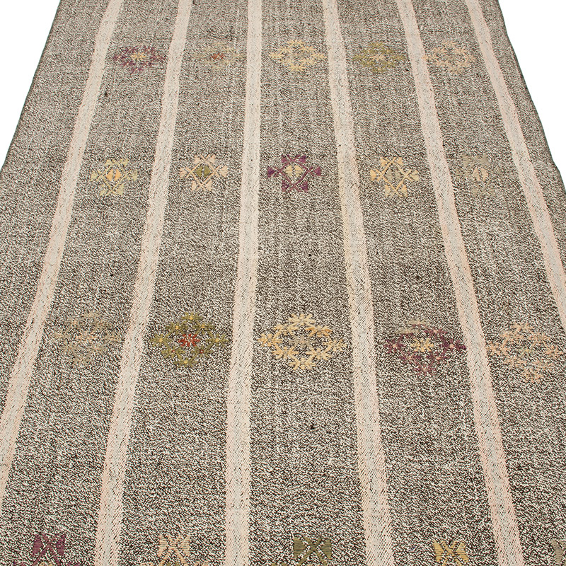 Vintage Anadolu Kilim Yolluk - 115 cm x 290 cm - K0091715