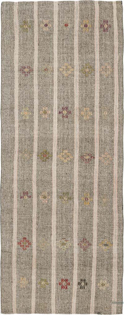 Vintage Anadolu Kilim Yolluk - 115 cm x 290 cm
