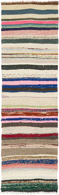 Pala Kilim (Chaput) Turco Vintage - 90 cm x 302 cm