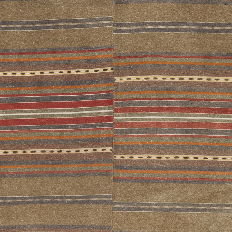 Vintage Manastir Kilim Rug - 3' 8" x 7' 5" (44" x 89") - K0091718