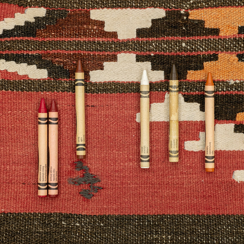 Vintage Manastir Kilim Rug - 4' 9" x 9' 2" (57" x 110") - K0091721