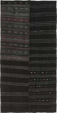 Vintage Anatolian Kilim Rug - 4' 8" x 9' 7" (56" x 115")