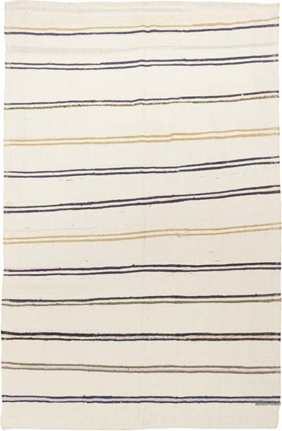 Vintage Anatolian Kilim Rug - 6' 7" x 9' 9" (79" x 117")