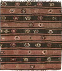 Vintage Anadolu Kilim - 139 cm x 150 cm