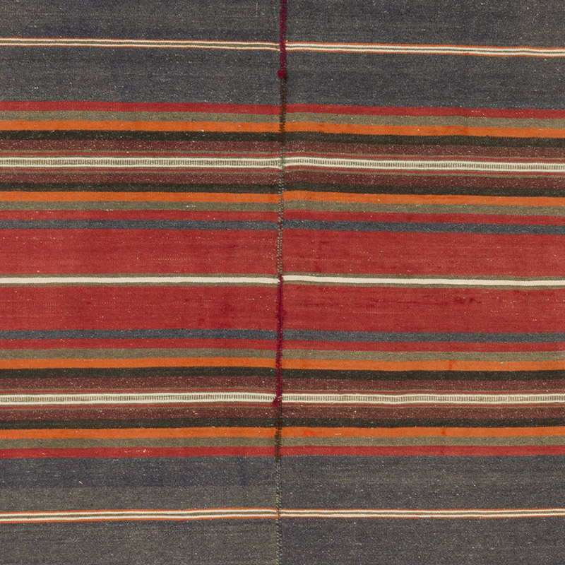 Vintage Manastir Kilim Rug - 4' 5" x 8' 9" (53" x 105") - K0091729