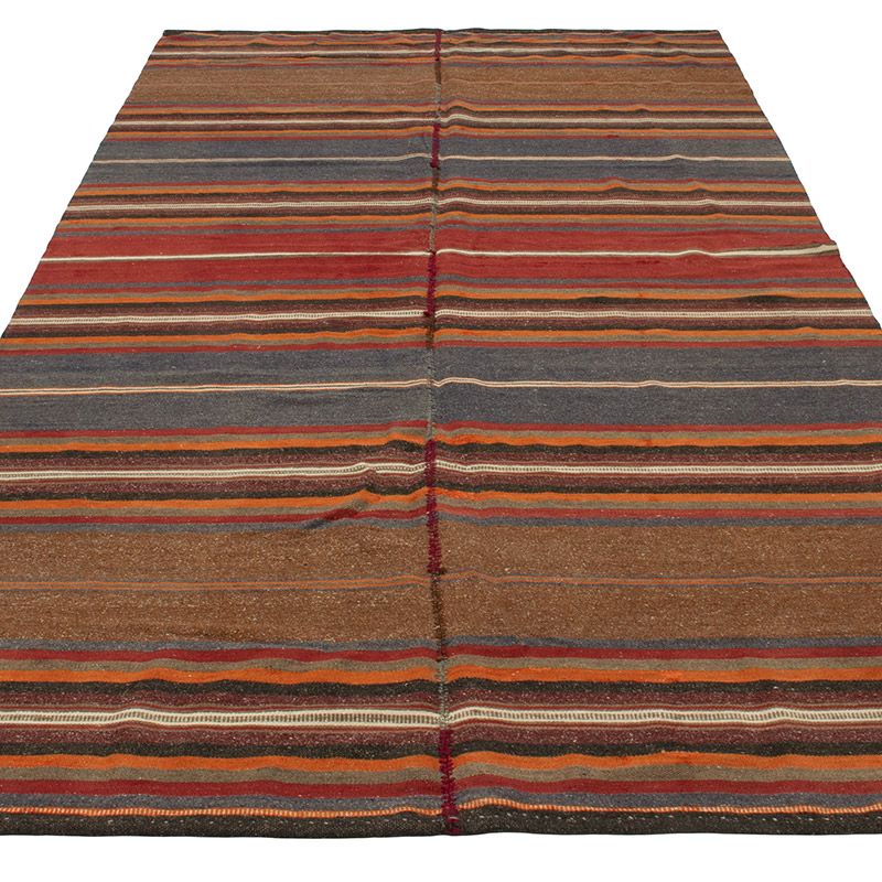 Vintage Manastir Kilim Rug - 4' 5" x 8' 9" (53" x 105") - K0091729