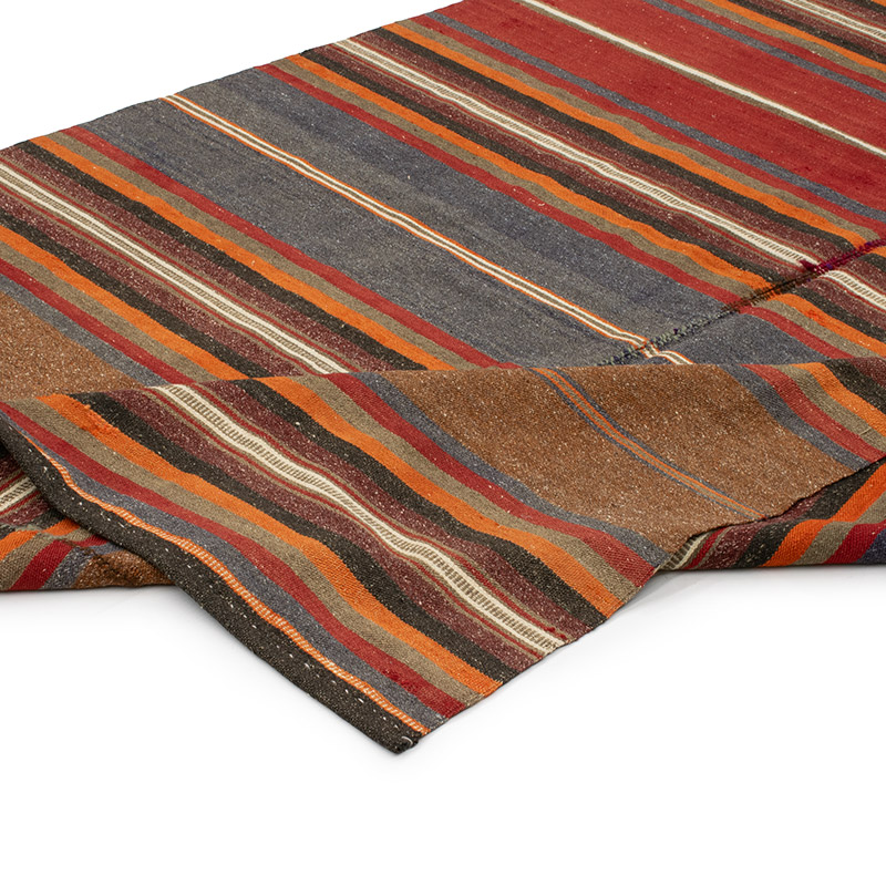 Vintage Manastir Kilim Rug - 4' 5" x 8' 9" (53" x 105") - K0091729