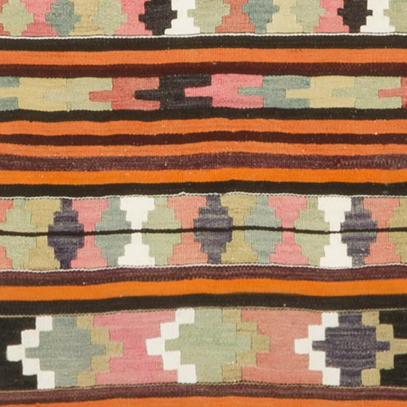 Kilim Vintage Turco de Pasillo - 76 cm x 740 cm - K0091734