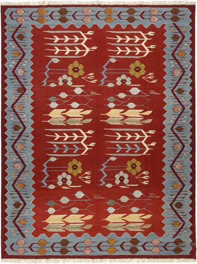 Nueva Alfombra Turca Kilim - 269 cm x 348 cm