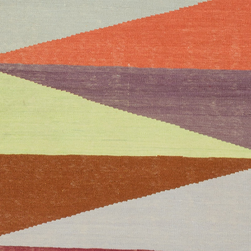 Nueva Alfombra Turca Kilim - 104 cm x 381 cm - K0091736