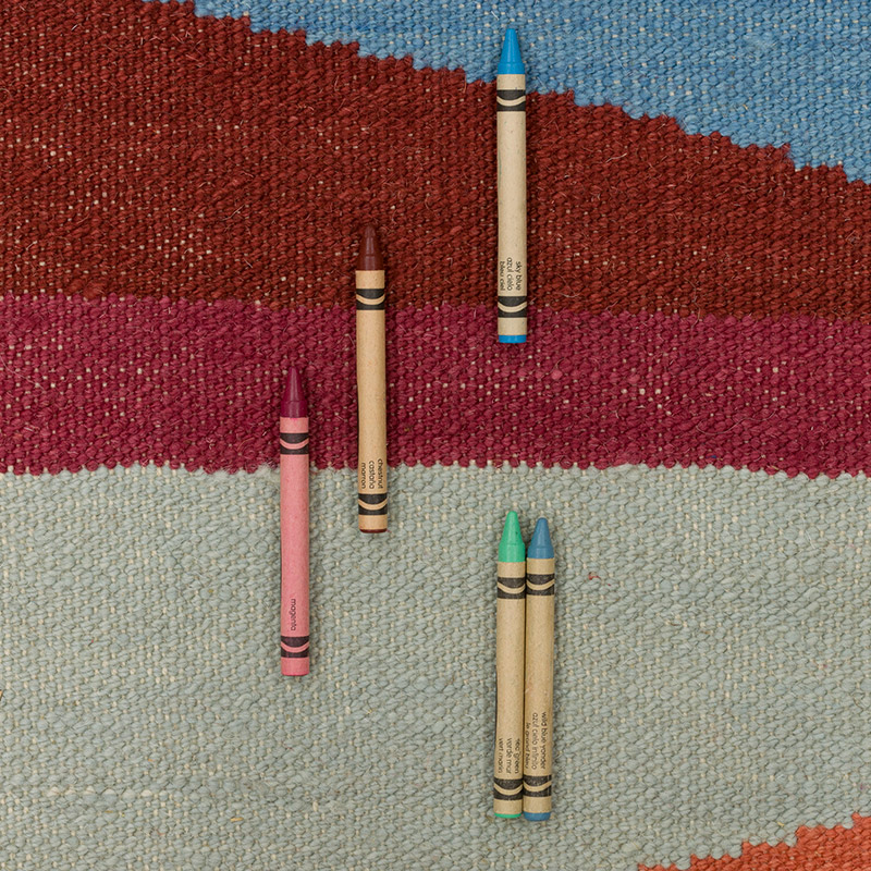 Nueva Alfombra Turca Kilim - 104 cm x 381 cm - K0091736