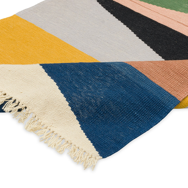 Nueva Alfombra Turca Kilim - 104 cm x 381 cm - K0091736