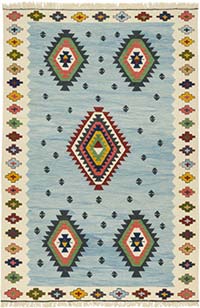 Yeni Kök Boya El Dokuma Kilim - 202 cm x 300 cm