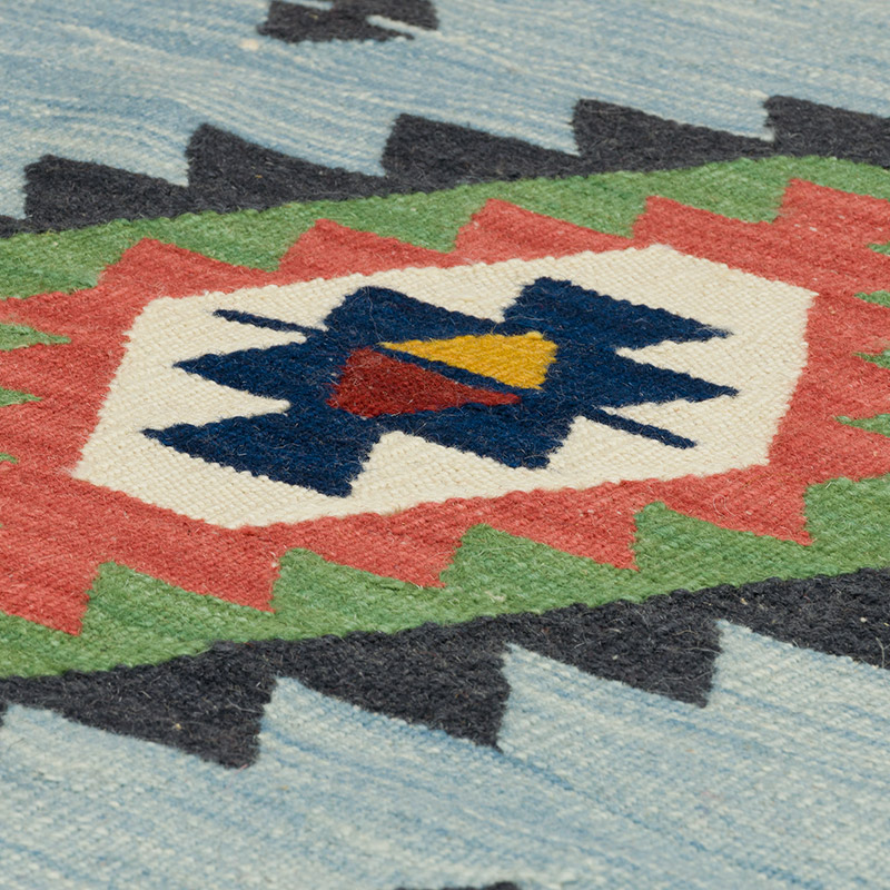 Yeni Kök Boya El Dokuma Kilim - 202 cm x 300 cm - K0091737