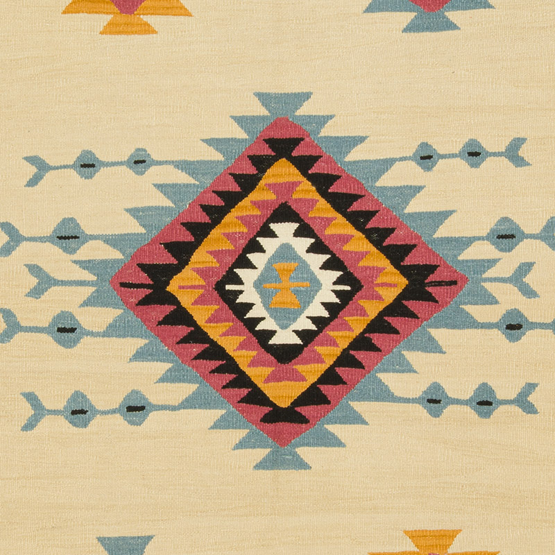 Nueva Alfombra Turca Kilim - 122 cm x 190 cm - K0091741