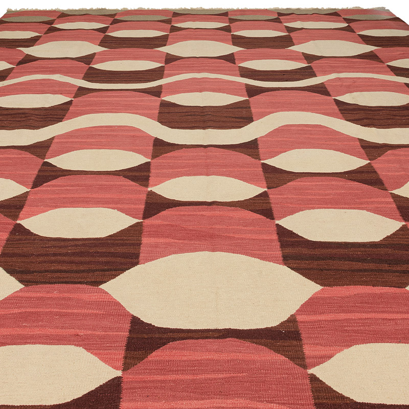 Nueva Alfombra Turca Kilim - 305 cm x 450 cm - K0091743