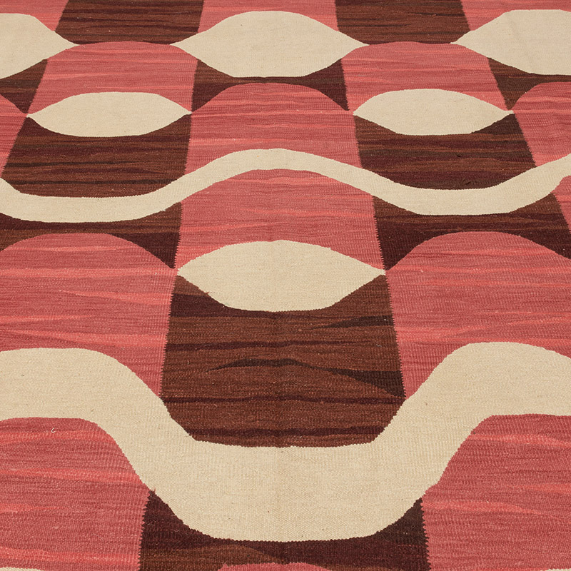 Nueva Alfombra Turca Kilim - 305 cm x 450 cm - K0091743