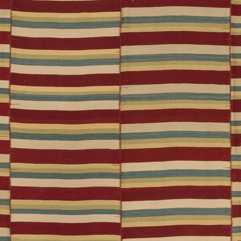 New Handwoven Turkish Kilim Rug - 10' 11" x 11' 7" (131" x 139") - K0091744