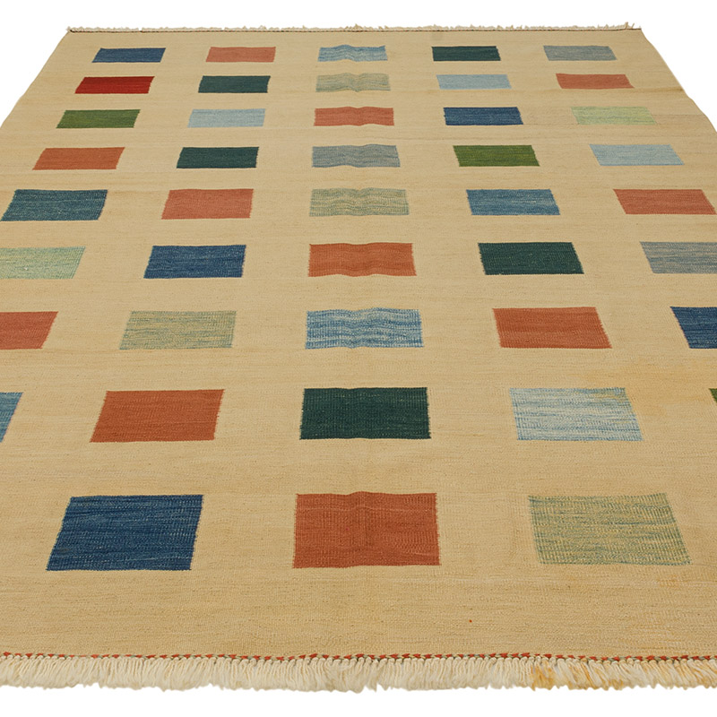 Yeni Kök Boya El Dokuma Kilim - 185 cm x 280 cm - K0091746