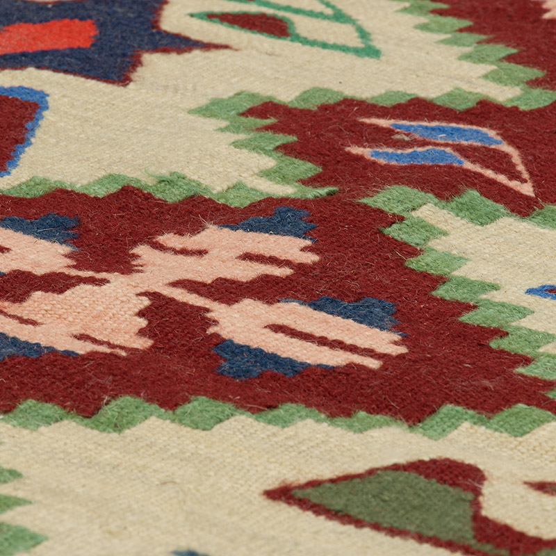 Nueva Alfombra Turca Kilim - 127 cm x 174 cm - K0091747