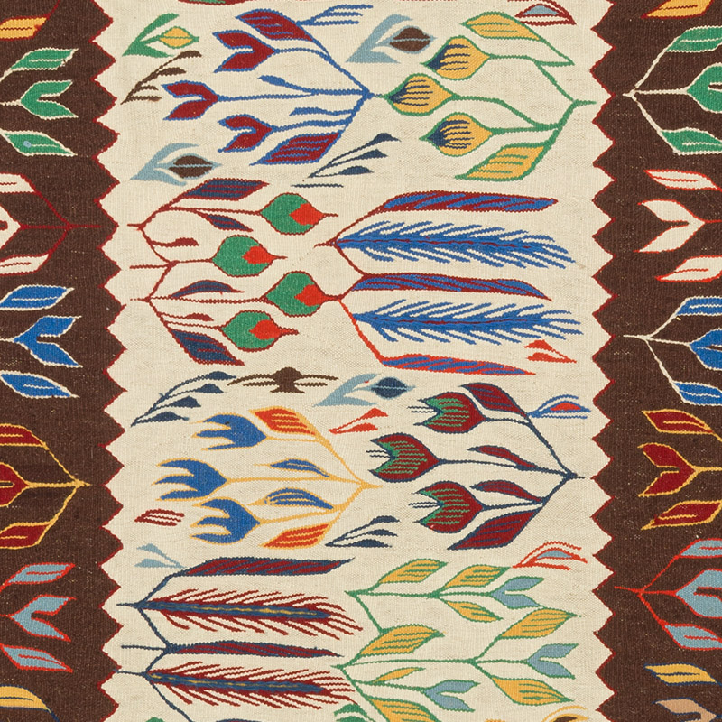 Nueva Alfombra Turca Kilim - 121 cm x 168 cm - K0091748