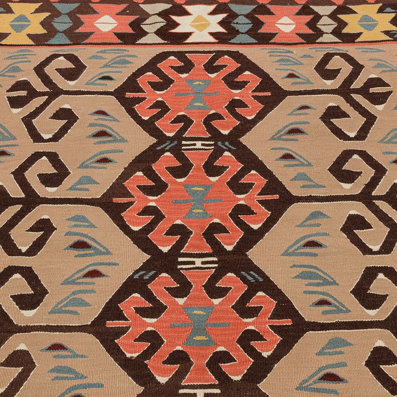 Yeni Kök Boya El Dokuma Kilim - 122 cm x 180 cm - K0091749