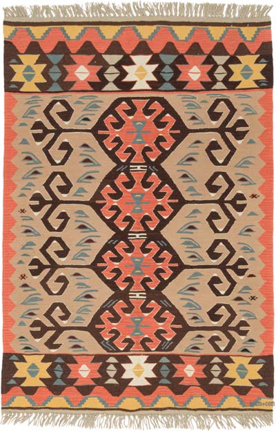 Nueva Alfombra Turca Kilim - 122 cm x 180 cm