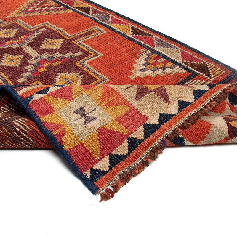 Alfombra Vintage de pasillo - 86 cm x 390 cm - K0091760