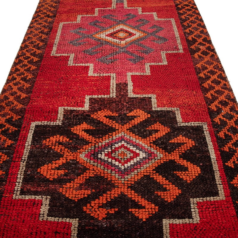 Vintage Anadolu Yolluk - 101 cm x 341 cm - K0091764