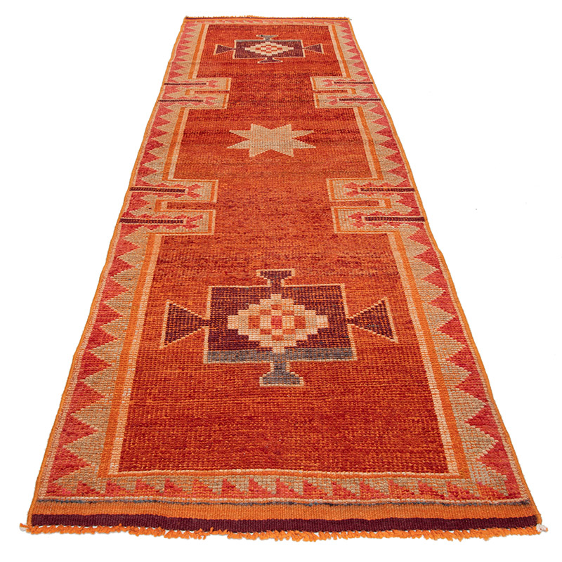 Alfombra Vintage de pasillo - 99 cm x 330 cm - K0091769