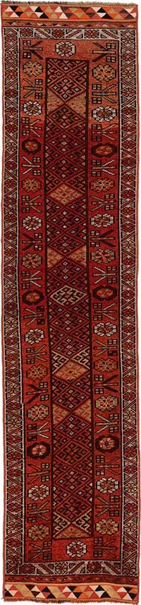 Vintage Anadolu Yolluk - 79 cm x 348 cm