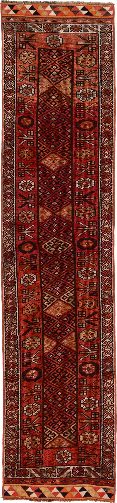 Vintage Anadolu Yolluk - 79 cm x 348 cm