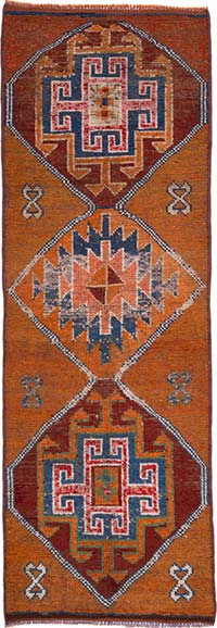 Vintage Anadolu Yolluk - 95 cm x 280 cm