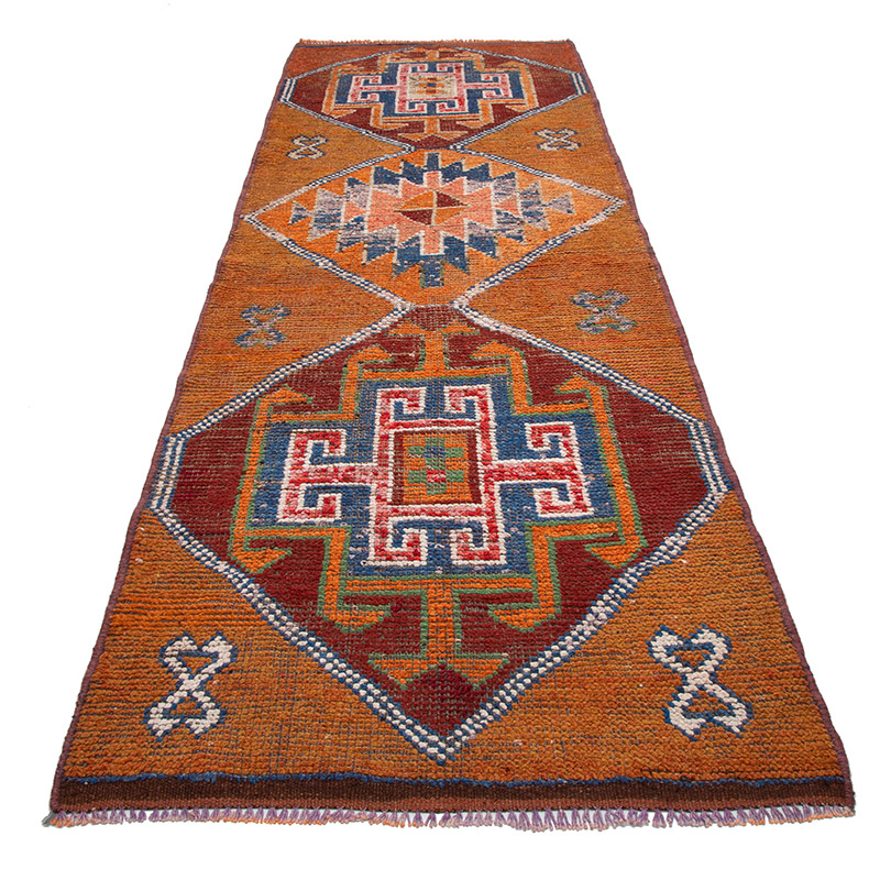 Alfombra Vintage de pasillo - 95 cm x 280 cm - K0091771