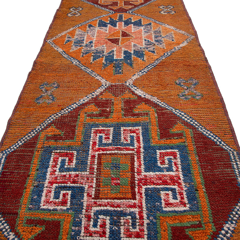 Alfombra Vintage de pasillo - 95 cm x 280 cm - K0091771