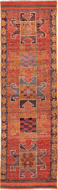 Vintage Anadolu Yolluk - 91 cm x 305 cm
