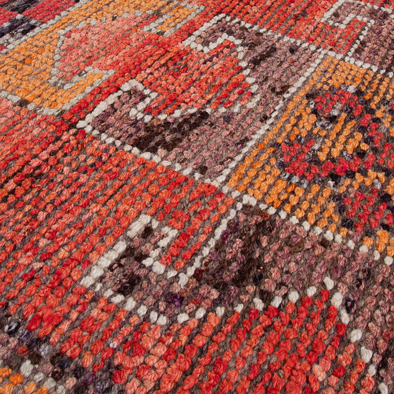 Vintage Tribal Runner Rug - 3'  x 10'  (36" x 120") - K0091772